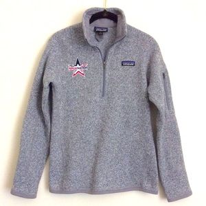 EUC Patagonia 1/2 Zip Ninja Nation Fleece Sz S